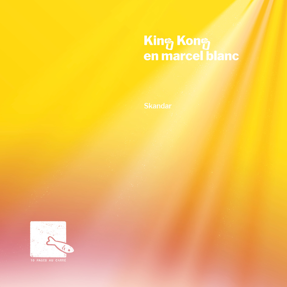 couverture King Kong en marcel blanc de Skandar